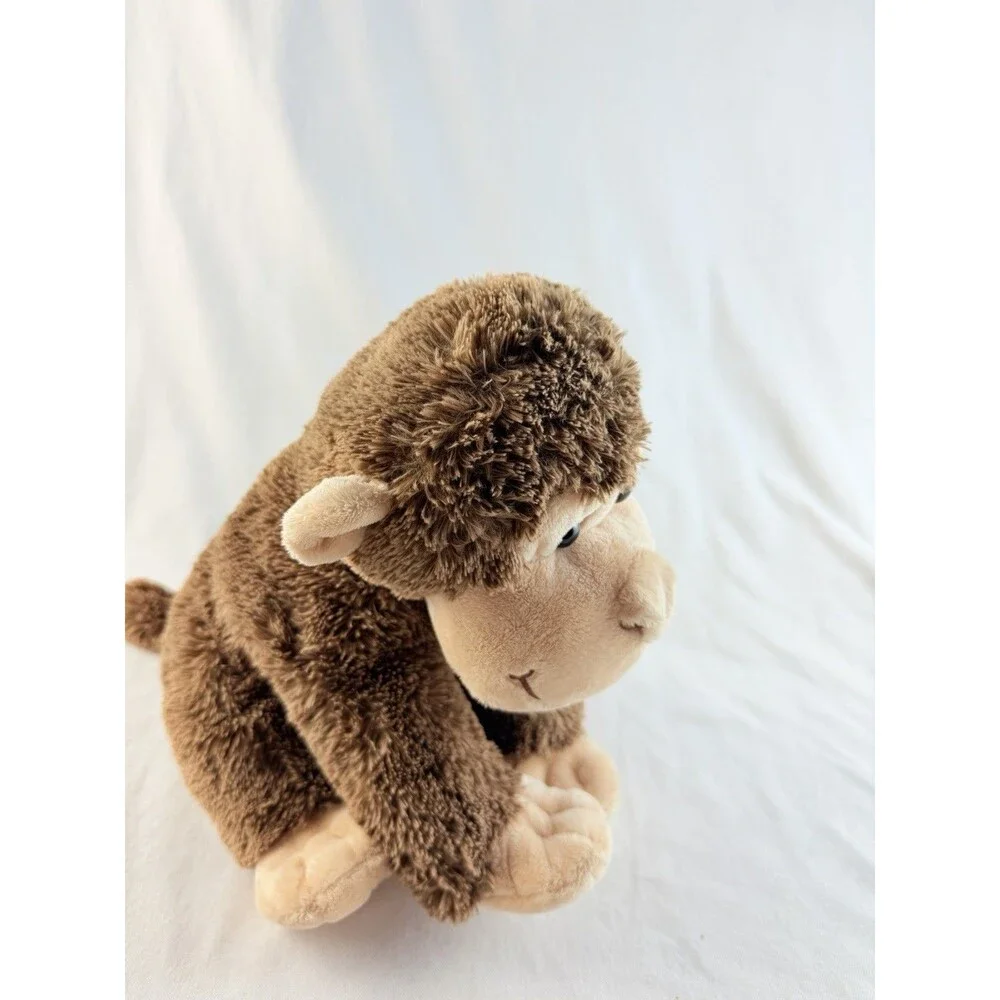 Russ Plush Monkey 12” Brown Tan Stuffed Animal Soft Cuddly Toy Vintage